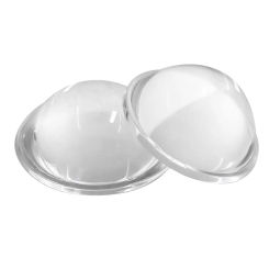 30/44/54/66mm LED Lens Plano-Convex Glass Condenser Lens Optical Instruments Lens