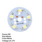 5W 48mm White