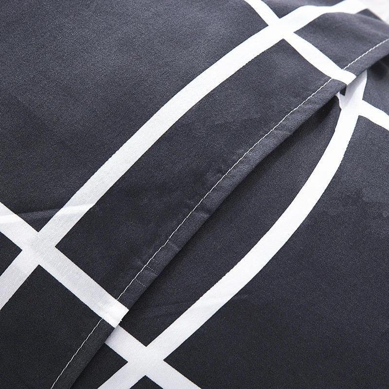 Description Picture 5 of itemNEW Twin Bedding Pillowcase Cotton 1.2/1.5/1.8 Meters Long Pillows Case Geometric Print Bedding Sets for Lovers Wedding Pillows