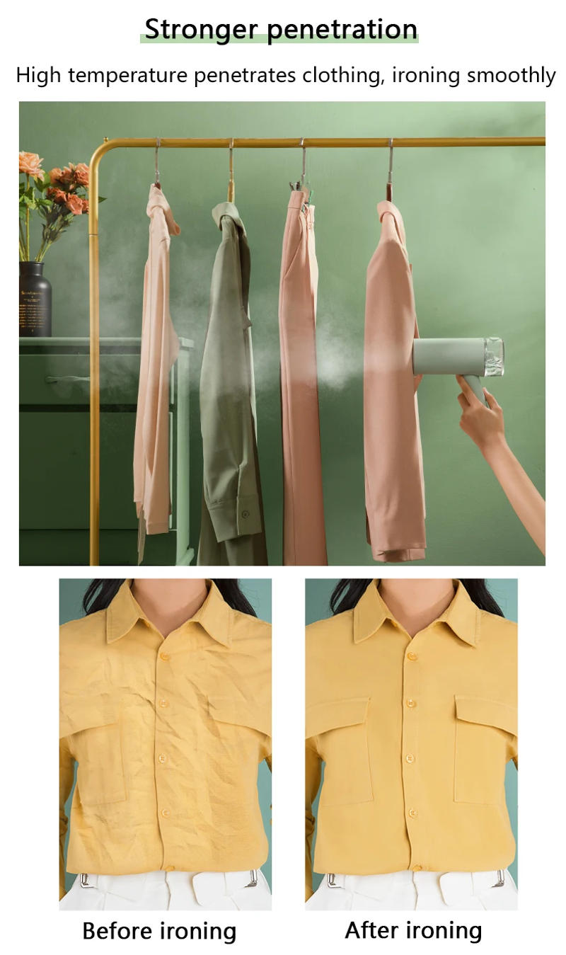 Description Picture 4 of itemDMWD Household Handheld hanging Iron Portable Folding Steam Iron Electric Garment Steamer Mini Ironing Machine Fast Heat Travel