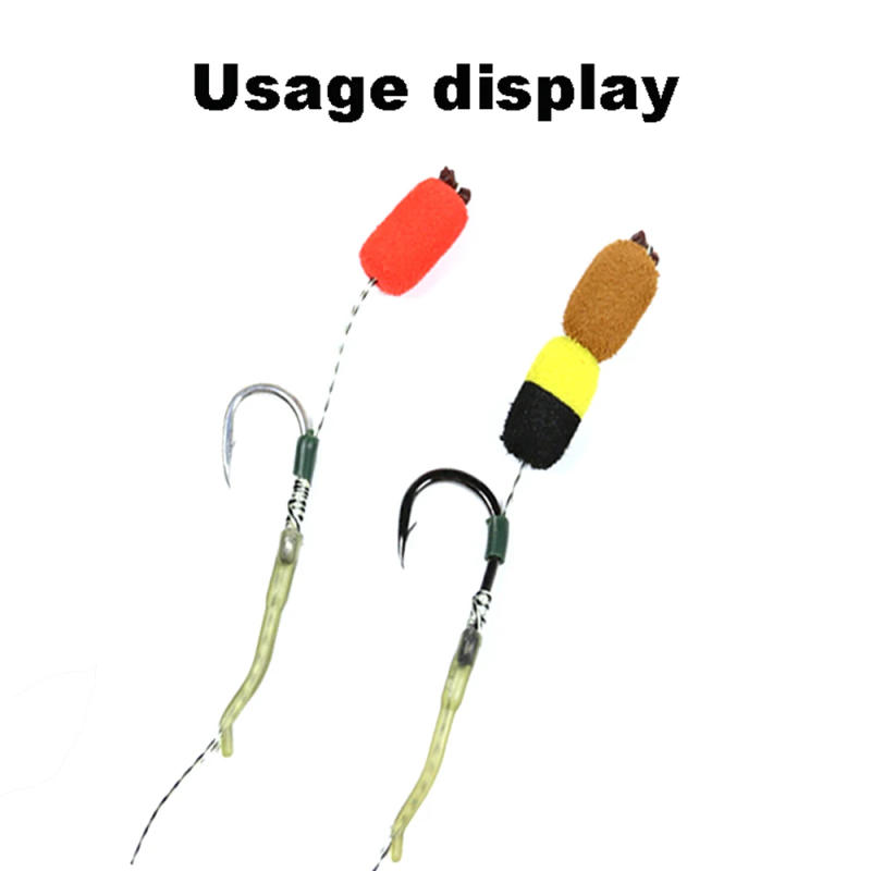 Description Picture 5 of item20PCS Carp Fishing Method Feeder Fishing Tools Carp Feeder Fishing Foam Baits Pop Ups Hook Baits Fishing Tackle Accessories