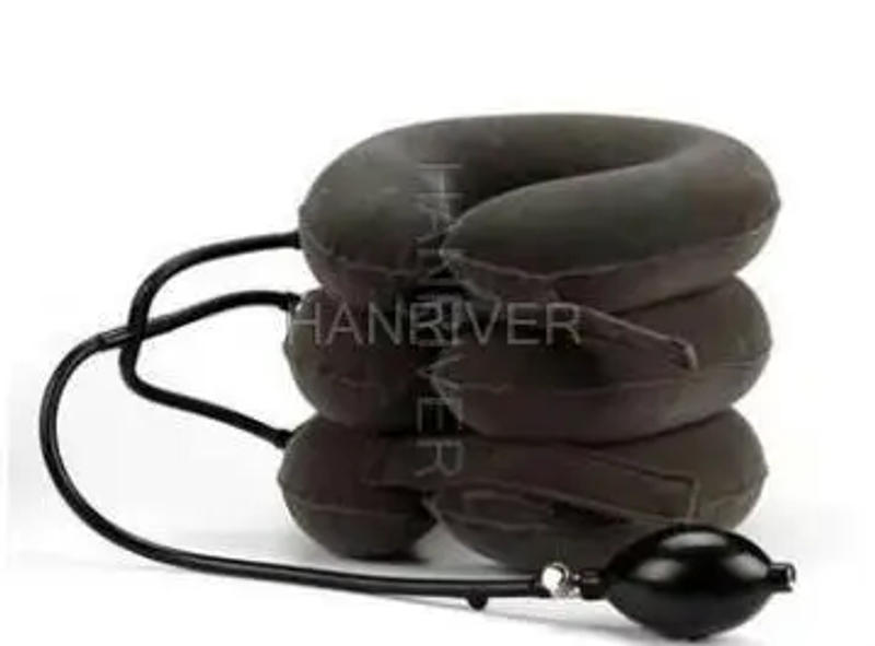 Description Picture 2 of itemAir Neck Traction Stretcher Spine Cervical Tractor Neck Stretching Collar Relief Pain Inflatable Cervical Support Pillow