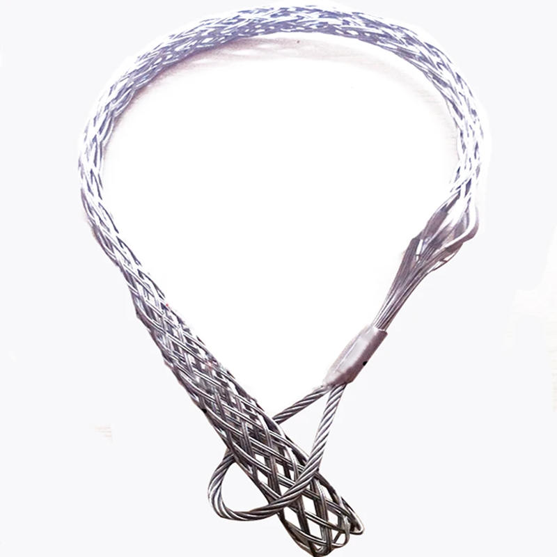 Description Picture 4 of itemCable Traction Pull Wire Mesh Sleeve Wire Mesh Sleeve Middle Steel Wire Mesh Sleeve Rotary Connector Tension Sleeve Mesh Cover