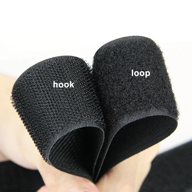 Description Picture 3 of item5Meter/Pair Non-Adhesive Hook and Loop Sewing Fastener Tape Nylon Fabric Magic Tape For Sewing Accessories 16/20/25/38/50/100mm