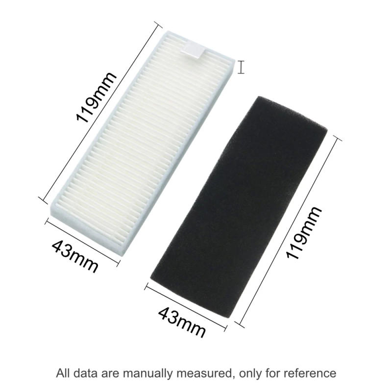 Description Picture 2 of itemRobot side brush HEPA filter For Cecotec Conga Excellence 1090 robot vacuum cleaner parts accessories replacement kit