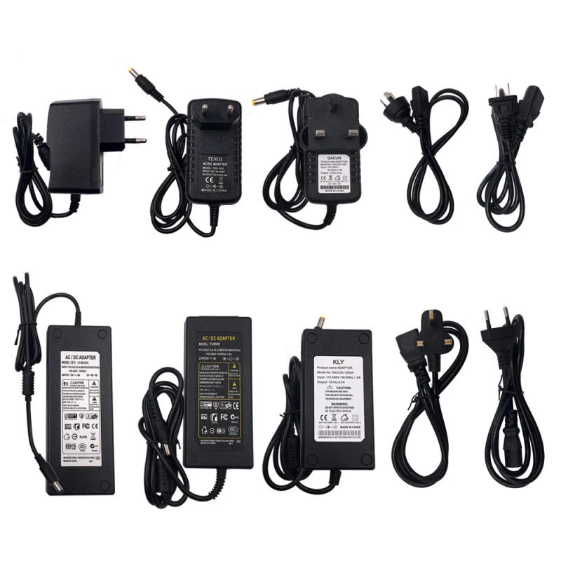 Description Picture 2 of itemAC 100-240V to DC 5V 12V 24V Led Power Supply Adapter Transformer 1A 2A 3A 4A 5A 6A 10A LED driver Converter EU/US/UK/AU Plug