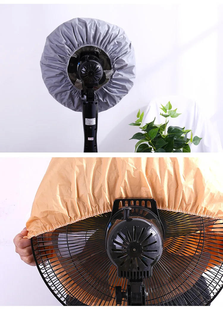 Description Picture 4 of item1pcs Cute Cartoon Floor Electric Fan Dust Cover Fan Cover all-inclusive Round Electric Fan Protective Cover Anti-pollution Panda