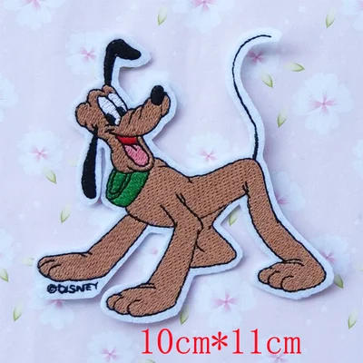 Description Picture 4 of itemIconic Brand Cartoon Mickey Mouse Patches Pooh Patches for Clothing Donald Duck Minnie Mouse Simba Goofy Iron on Patches Diy Patch