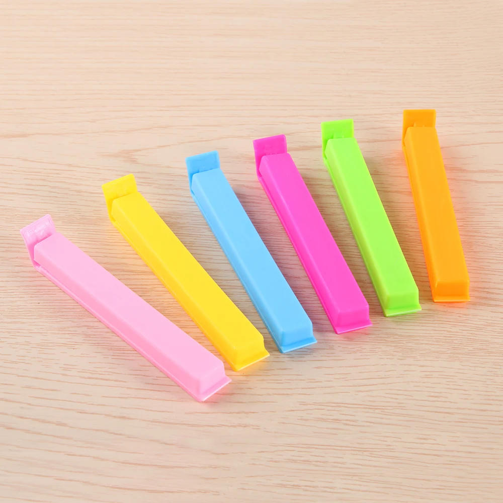 Description Picture 6 of item20Pcs/10Pcs Portable New Kitchen Storage Food Snack Seal Sealing Bag Clips Sealer Clamp Plastic Tool Kitchen Accessories