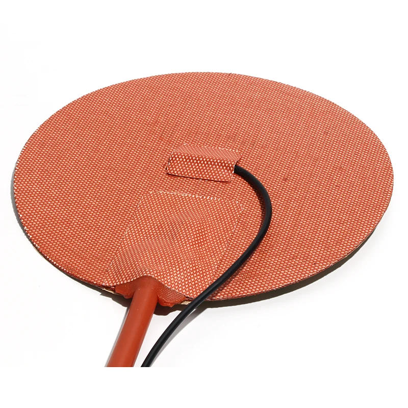 Description Picture 4 of item180-300mm Round Silicone Heating Pad 220-380W with Intelligent Digital Display Thermostat Temperature Control 3D Printer Heater