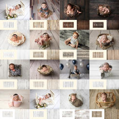 Wood Floor Backdrop Vintage Wooden Photography Background Newborn Portrait Photo Shoot Backgrounds Accessories Photo Studio Prop