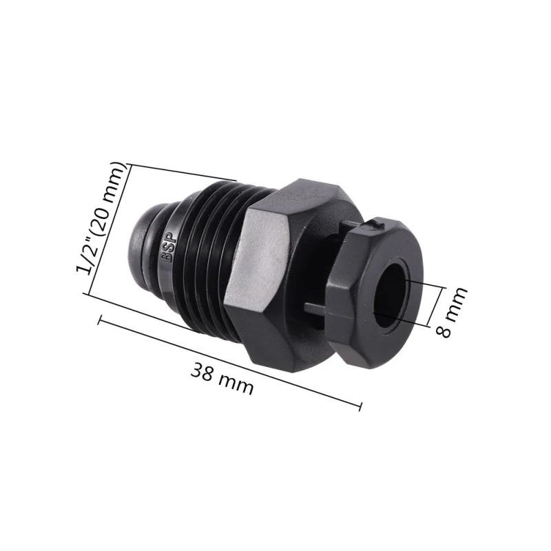 Description Picture 3 of item10Pcs 1/2" Male Thread Automatic Mini Exhaust Valve Irrigation System Air Vent Valve Water Pipe Fitting Water Hose Intake Valve