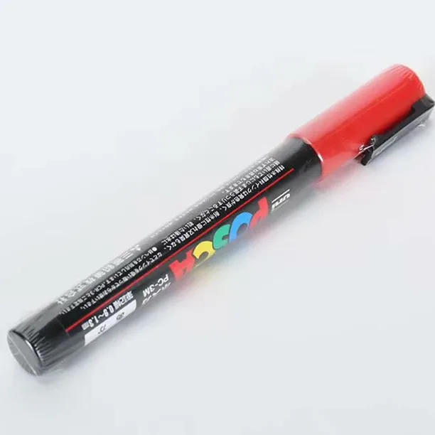 Description Picture 3 of item5pcs  Mitsubishi marker Bee King marker Bee King marker fluorescent pen breeding tool beekeeping tool PC-3M