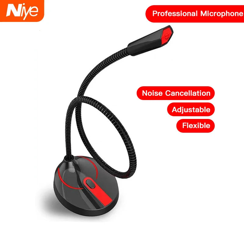 Description Picture 4 of itemMini USB Microphone Studio Speech Speakers 3.5mm Jack Plug Wired Microphones for PC Computer Laptop Notebook Loud Speaker