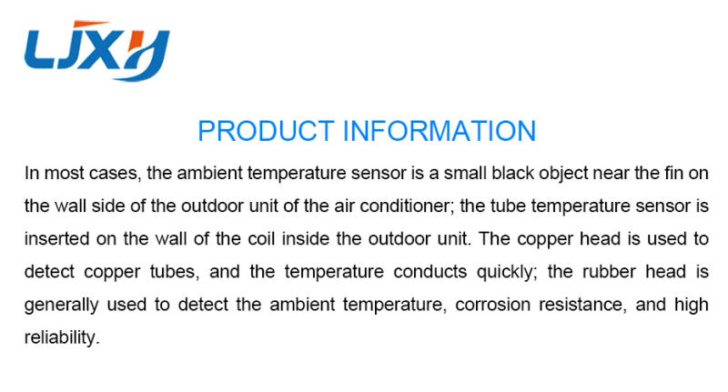 Description Picture 3 of itemLJXH Air Conditioner Room Ambient Temperature Sensor Plastic Glue Head Solar Electric Water Heater Probe 20K/25K/50K Thermowell