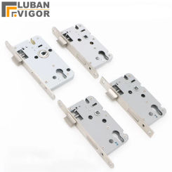 5850 Lock body,Indoor wooden door handle lock mechanical lock body ,Silent lock tongue,Round panel Square panel,180x20,165x22