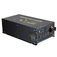 Pure Sine Wave Solar Inverter 24V 230V 10000W Generator Power Inverters Converters 12V/24V/48V DC to 120V/220V AC Remote Control
