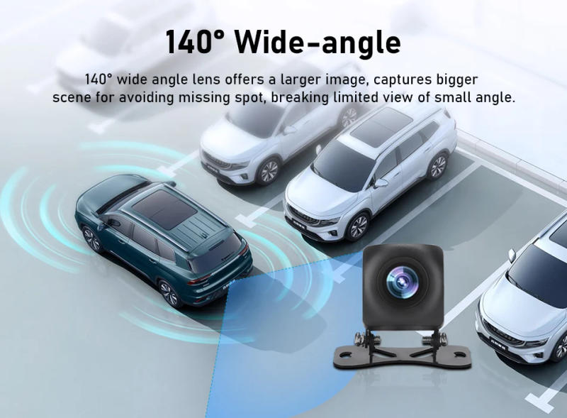 Description Picture 6 of itemJansite 1080P HD Rear Camera Night Vision IP68 Waterproof Cam Only For jansite Car DVR Wide Rearview Stream Media Dash Cam