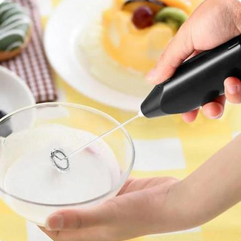 Description Picture 3 of itemWireless Milk Foamer Coffee Whisk Mixer Electric Blender Egg Beater Mini Frother Handle Stirrer Cappuccino Maker Cooking Tools