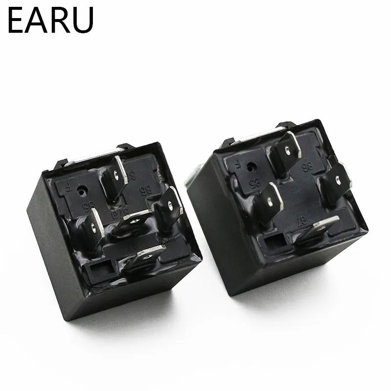 Description Picture 6 of item4 5 Pin 4P 5P 40A Waterproof Car Relay Long Life Automotive Relays Normally Open DC 12V/24V Relay For Head Light Air Conditioner