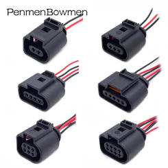 2 3 4 5 6 8 10 14Pin 1.5MM Auto Coil Waterproof Connector Wire Harness Horn Plug 1J0973702 1J0973703