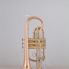 Professional Bach Bb Cornet Phosphorous copper trumpet with Carrying Case Gloves