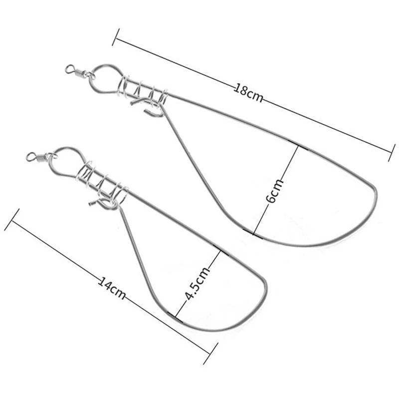 Description Picture 2 of item14/18CM Lock Fish Portable Stainless Steel Belt Live Fishing Tool Supplies