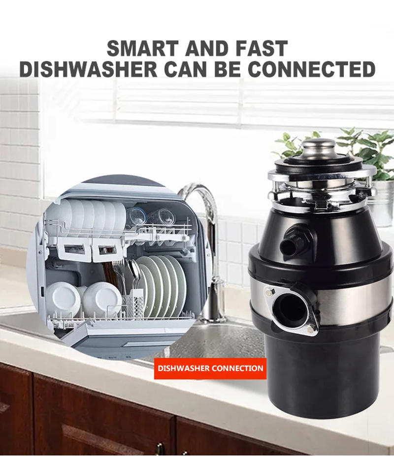 Description Picture 4 of itemGarbage disposer kitchen sewer Chopper Food Waste Disposer Food Garbage Processor Household Shredder Domestic Waste Disposer
