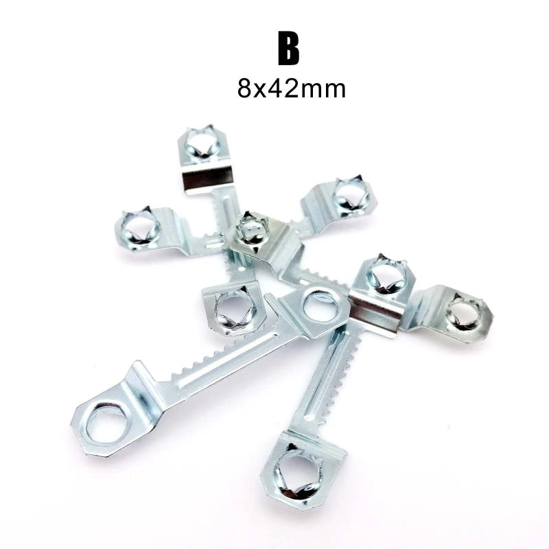 Description Picture 4 of item25pcs Art Work Picture Photo Frame Back Board No Need Screw Barbed Press Self Fixing Attach Sawtooth Saw Tooth Hook Hanger