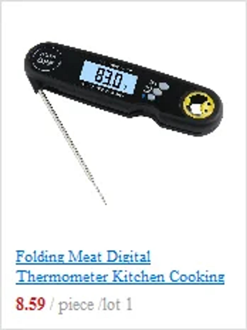 Description Picture 2 of itemStainless Steel Oven Cooker Thermometer Temperature Gauge Mini Thermometer Grill Temperature Gauge for Home Kitchen Food