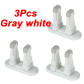 3 Pcs Gray White