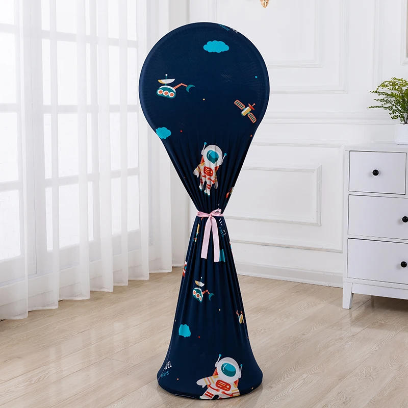 Description Picture 4 of itemElastic All-inclusive Electric Fan Cover Fabric Dust Cover Vertical Desktop Floor Type Dustproof Household Protective Cover