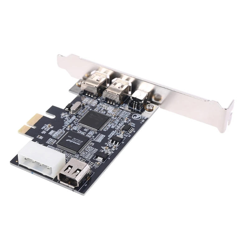 Description Picture 5 of itemPCIe 3 Ports Firewire Cable Expansion Card PCI Express 1394B & 1394A TI XIO2213B Chipset Adapter for Desktop PC