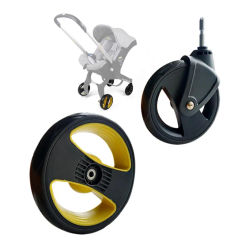 Pushchair Wheel For Doon Foofoo 4 In 1 Carseat Stroller Well Compatible Similar Baby Cart Wheel With Bearing Pram Accessories