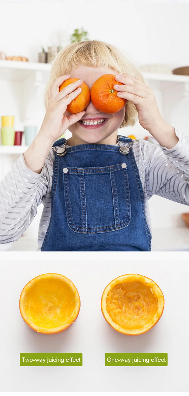 Description Picture 4 of itemPortable Electric Orange Juice Extractor Household  Fruit Squeezer Machine 700ML Large Capacity Juicers Orange Lemon Extractor