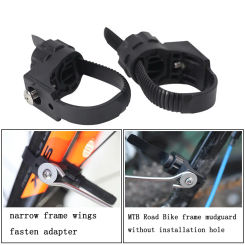 1 Pair Bike Mudguard Auxiliary Bracket For 26 27.5 700C 29 Inch MTB Road Bicycle Fender Frame Wing For Bike Rack Installation