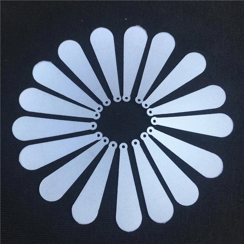 Description Picture 4 of item100Pcs/Lot 10X34mm Flat Sports Mallet Drop Stick Tie shape Sequins PVC Paillettes Sewing Wedding Crafts Lentejuelas Accessories