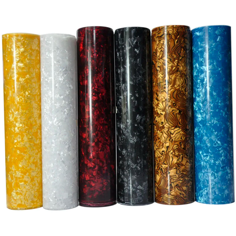 Description Picture 2 of item10" x 60" Celluloid Sheet 0.46mm DIY Musical Instrument Deco for Drum Guitar Piano Multi Colors