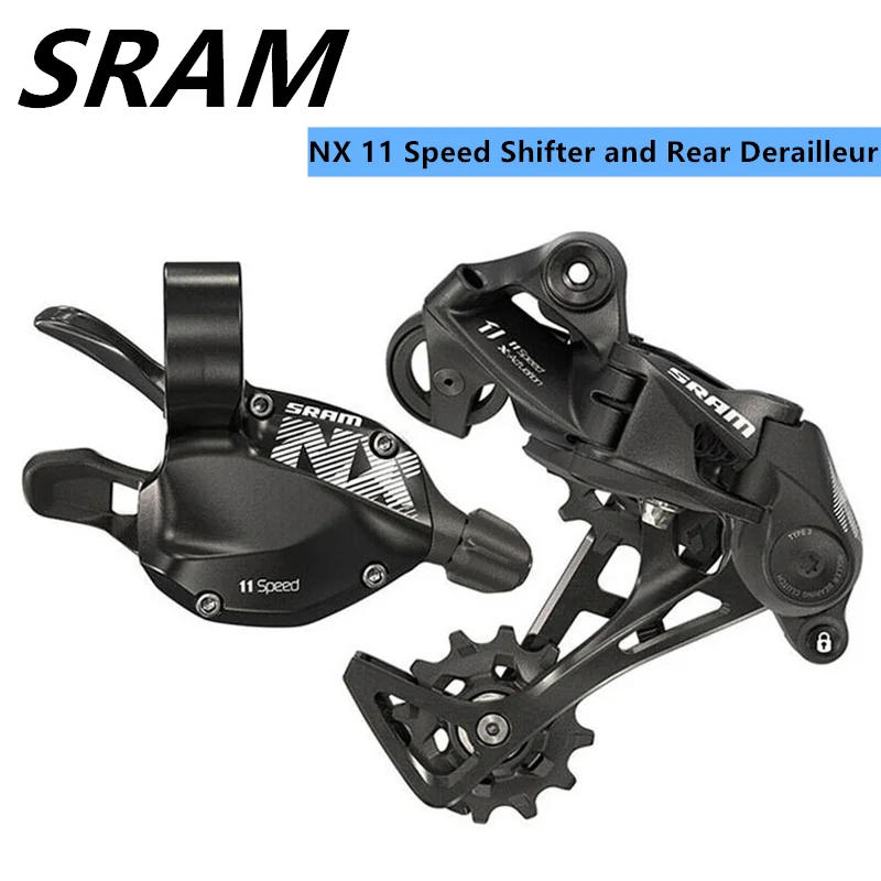 Description Picture 2 of itemSram NX 11 Speed Trigger Shifter Or Rear Derailleur Black Long Cage Accessories For MTB Mountain Bike Bicycle Original Sram