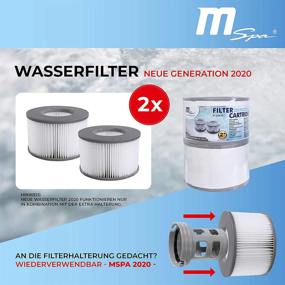 Description Picture 5 of item2020 Swimming pool filter for MSPA,Toskana,Camaro,Alpine,Silver Cloud,Tekapo,Mono,Reve,Bliss,Baikal,Lite Nest,Starry Aurora