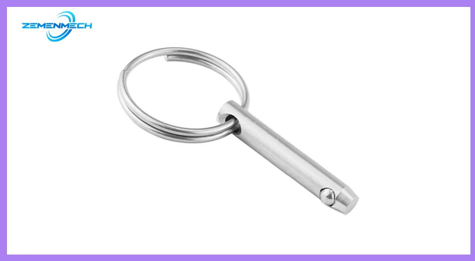 Description Picture 4 of item4.8mm Zemenmech 316 Stainless Steel Quick Release Ball Pin For Boat Bimini Top Deck Hinge Marine Boat Accessories Shipbuilding