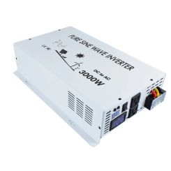 Pure Sine Wave Solar Power Inverter 3000W 24V DC to 120V AC Car Inverter Transformer 12V/36V/48V/72V/96V/110V to 110V/220V/240V