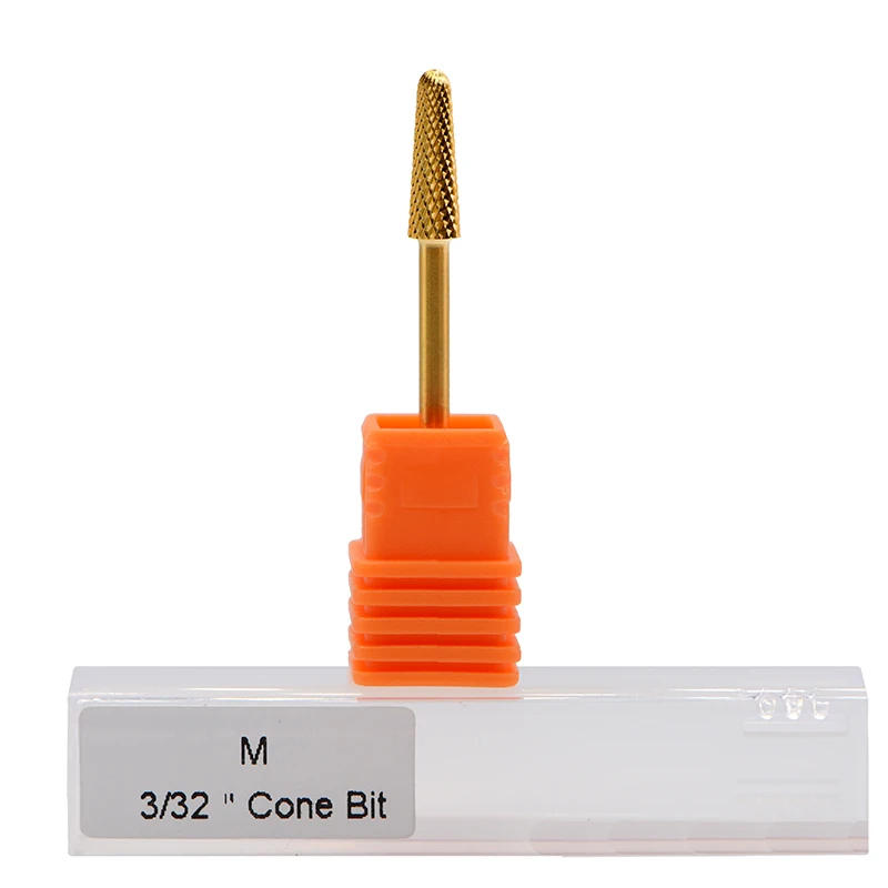 Description Picture 4 of itemMAOHANG Cone 1PCS Medium 3/32" Remove Gel Electric File Nail Drill Bits Grinding Art Manicure Pedicure Machine Tool