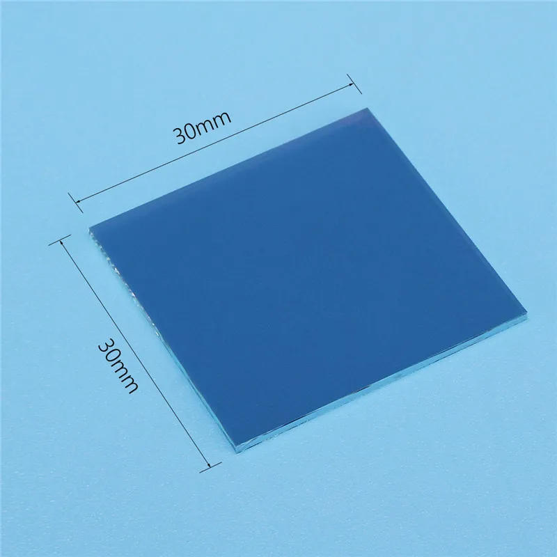 Description Picture 3 of item1Pcs 30*30*1.1mm 50R/50T Optical Beam Splitter Plate Optical Laser Lens For Lasers Spectrum Analysis Instruments
