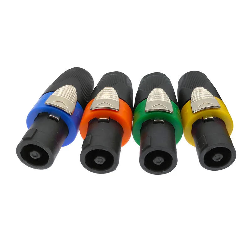 Description Picture 6 of item1PC Speakon 4 Pole Plug Speaker Powercon connector Male Professional audio power plug