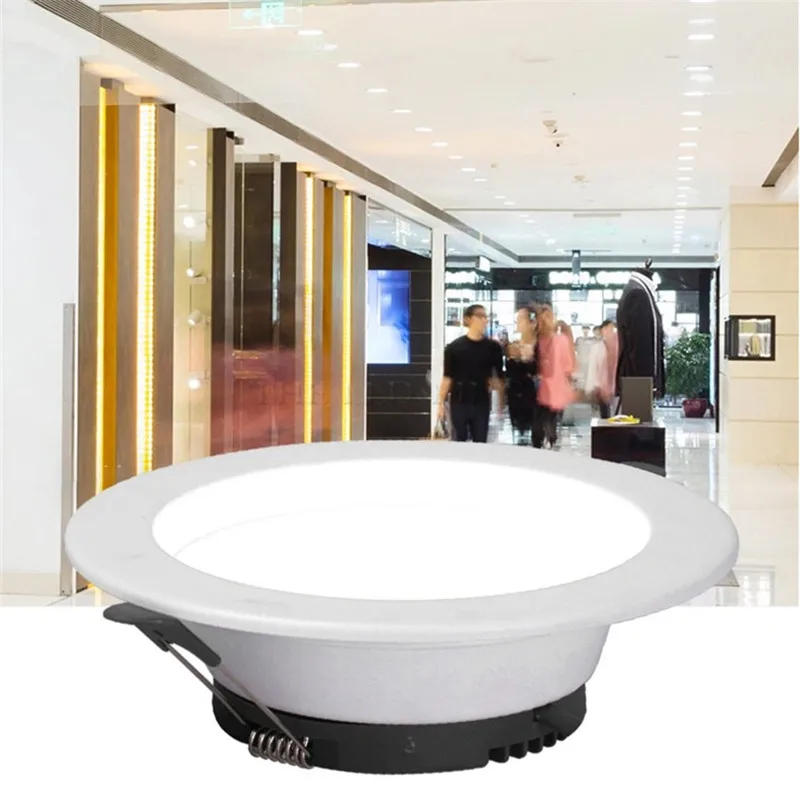 Description Picture 2 of itemLED Downlight 5W 7W 9W 12W 15W 20W Round Recessed Lamp 220V 230V 240V Led Bulb Bedroom Kitchen Indoor LED Spot Lighting