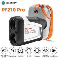 Mileseey PF210 Pro Black Version Golf Laser Rangefinders 600M Slop Switch High Precision Suitable For Golf Match Telescope Meter