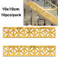 B - 10pcs gold