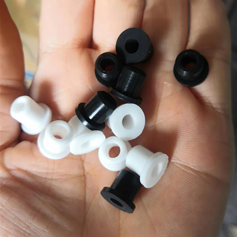 Description Picture 4 of item10pcs Black / White Silicone Rubber Grommets Hole Plug 5mm - 24mm Wire Cable Grommet Gasket Protect Bushes