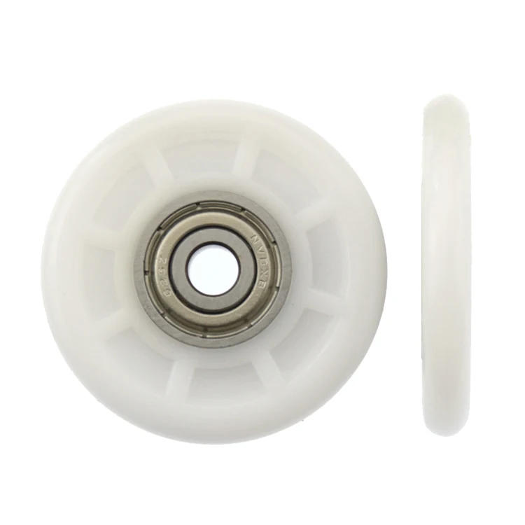 Description Picture 3 of item1pc Plastic coated POM polyoxymethylene plastic wheel 625ZZ bearing pulley nylon small wheel rolling guide wheel 5*35*5